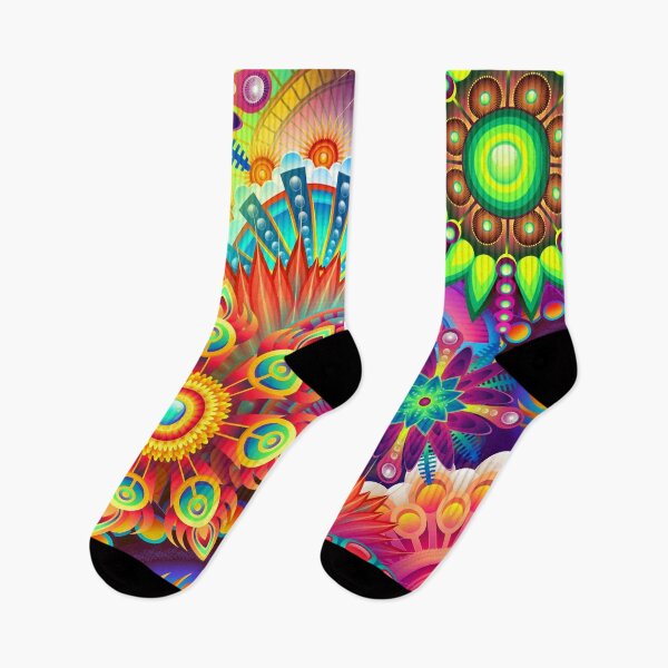 Item preview, Psychedelic Abstract, Colorful Retro Pattern designed and sold by DigitalEffects.
