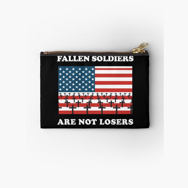 Item preview, FALLEN SOLDIERS ARE NOT LOSERS designed and sold by Cool-Cat-POD.