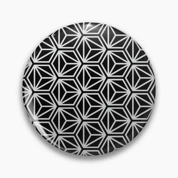 Item preview, Triangle Hexagon Cube Pattern – Light Gray designed and sold by RoguePatterns.
