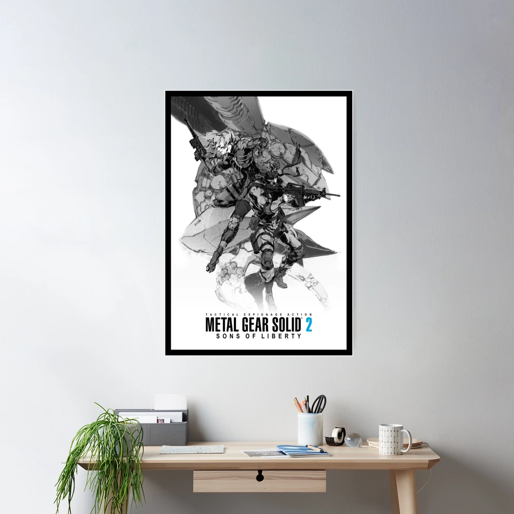 【未使用品】L GEAR SOLID４B2ポスター Metal Gear/metal Gear Solid Box Art Poster | Remaster - Etsy