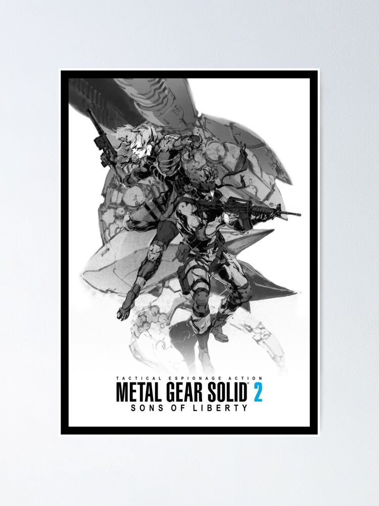 L GEAR SOLID 2 ポスター B3 Metal Gear Solid 2 PS2 Premium POSTER MADE IN USA - MGS112 | eBay