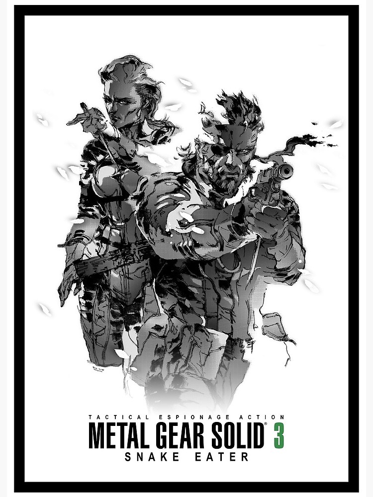 Metal Gear Solid 4 Poster Poster for Sale by xVANQUISHx