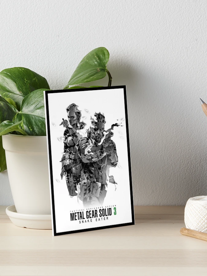 Metal Gear Solid 3 Poster Art Board Print for Sale by xVANQUISHx