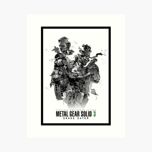 Metal Gear Solid 4 limited numbered Yoji Shinkawa print. # 34,783