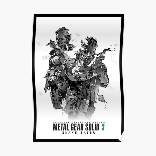 Metal Gear Solid 3 Poster Poster