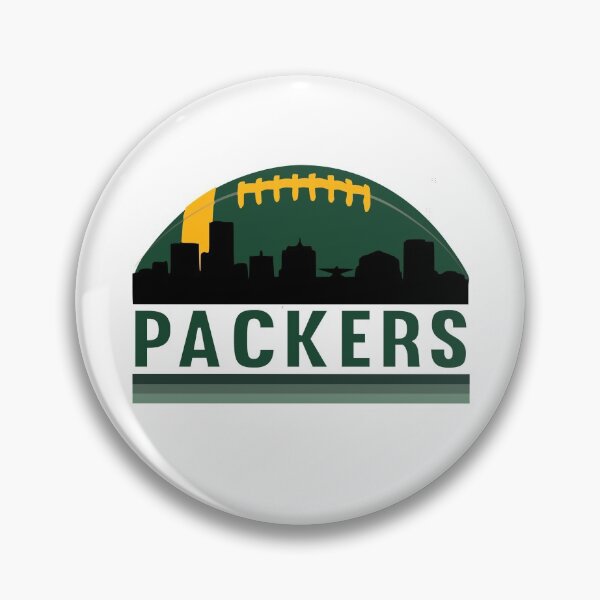 Item preview, Vintage Retro Packers Football Skyline designed and sold by ArtistThara.