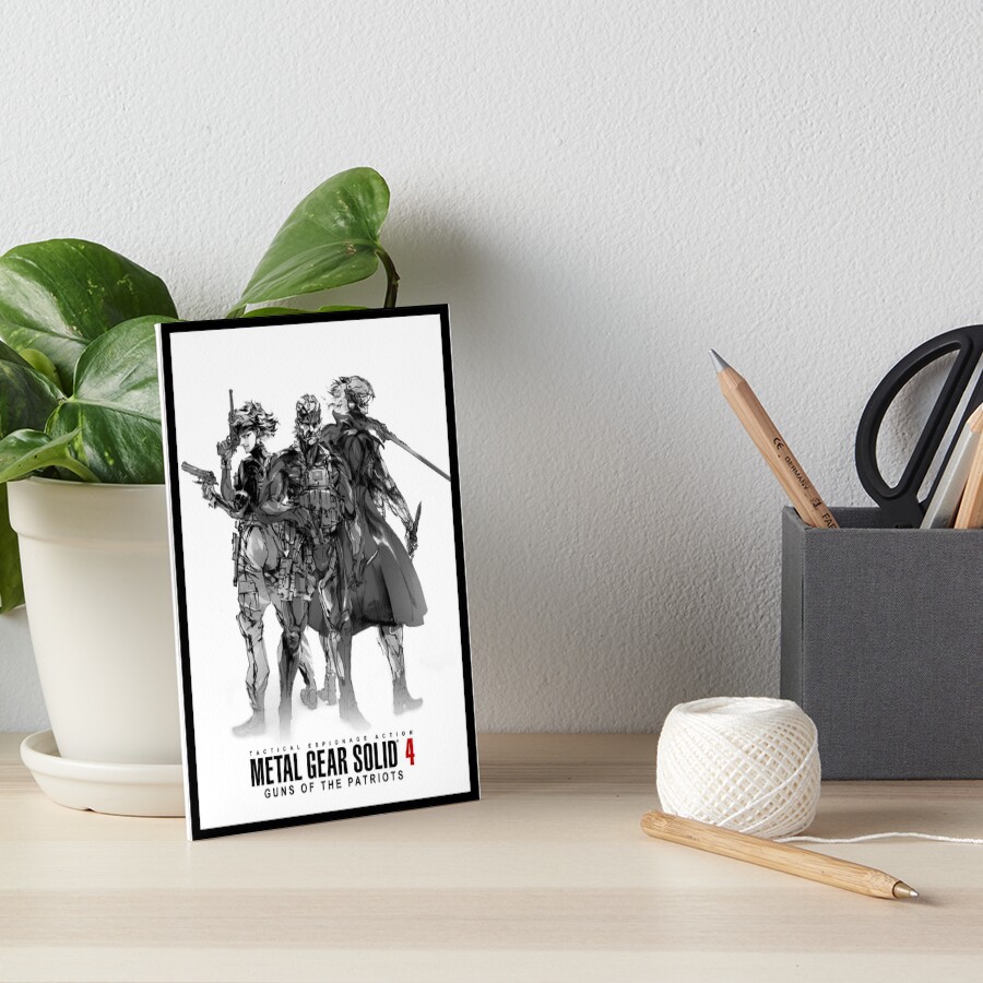 L GEAR SOLID 4 ポスター　美品 Metal Gear Solid 4 Poster