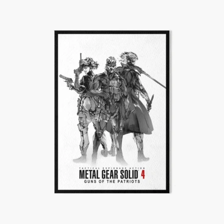 Metal Gear Solid 4 Poster