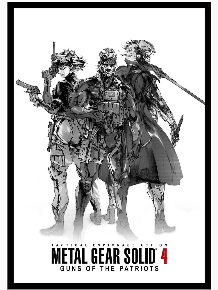 L GEAR SOLID 4 ポスター L GEAR SOLID 4 ポスター METAL GEAR SOLID Legacy Poster [EXCLUSIVE