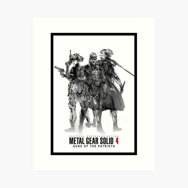 Metal Gear Solid 4 Poster