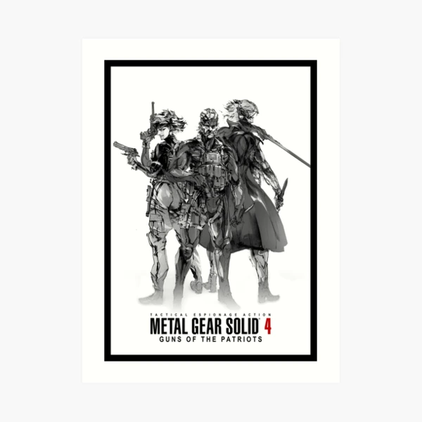 Metal Gear Solid 4 Poster