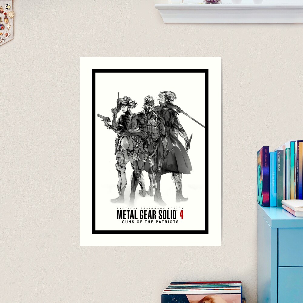 Metal Gear Solid 4 Poster