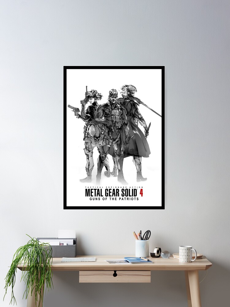 Metal Gear Solid 4 Poster