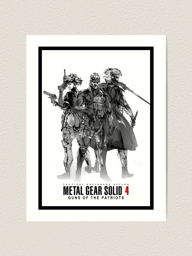 Metal Gear Solid 4 Poster