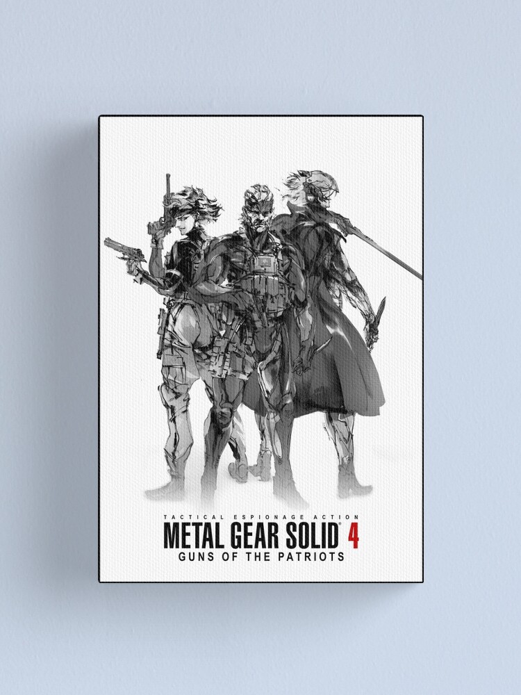 Metal Gear Solid 4 Poster Poster for Sale by xVANQUISHx