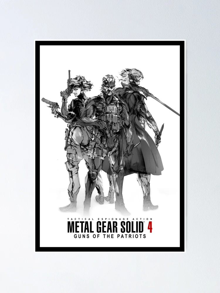 Metal Gear Solid 4 Poster