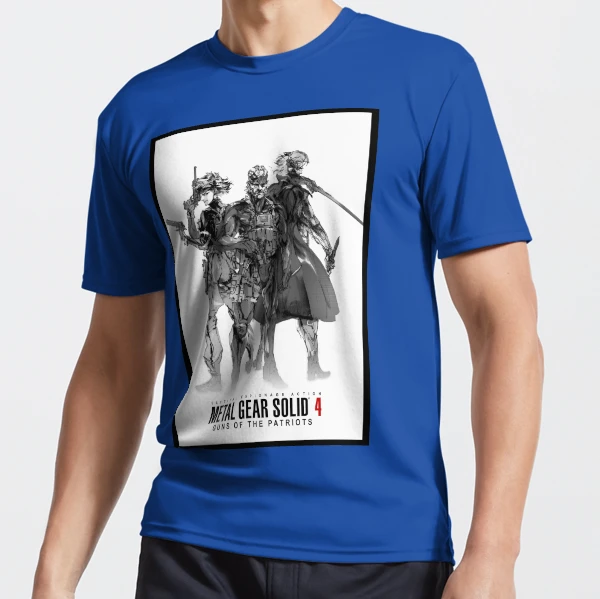 Metal Gear Solid 4 Poster | Active T-Shirt