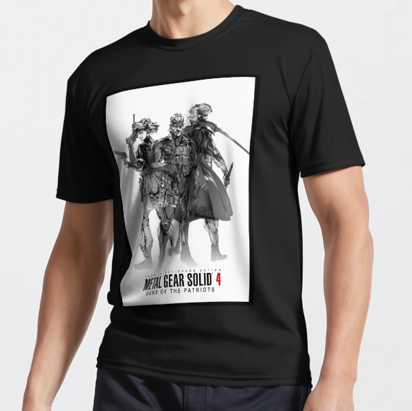 Metal Gear Solid 4 Poster | Active T-Shirt