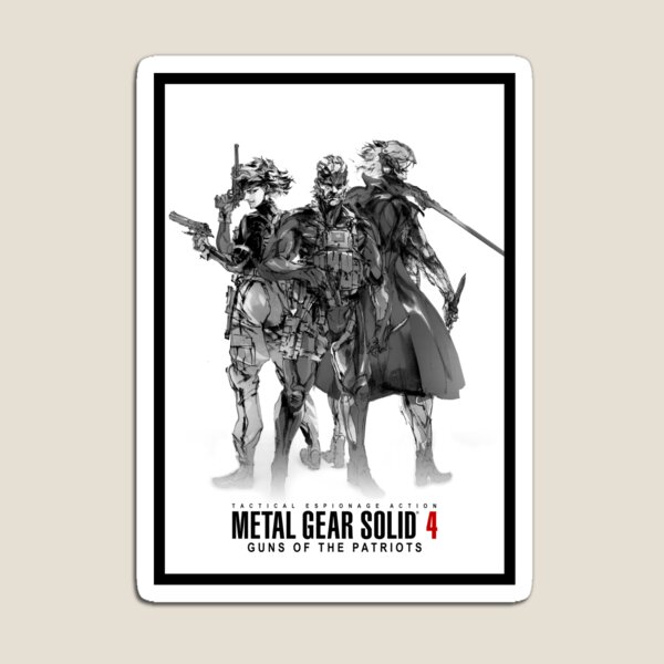 Metal Gear Solid 4 Poster