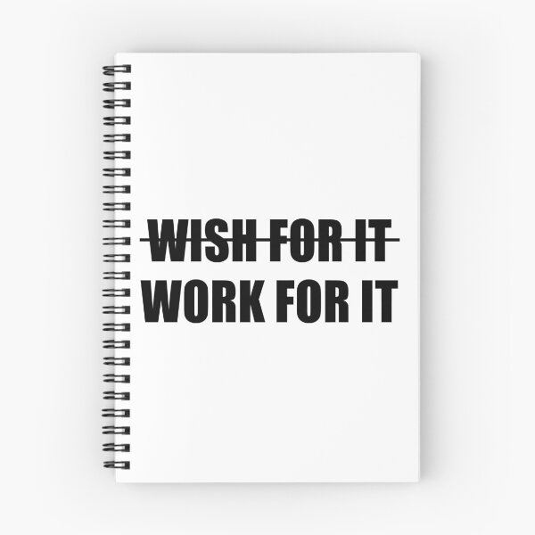 Item preview, Don't Wish For It, Work For It designed and sold by Andrea Lina.