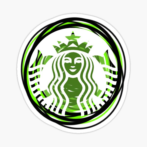 Galaxy Starbucks Logo Stickers | Redbubble