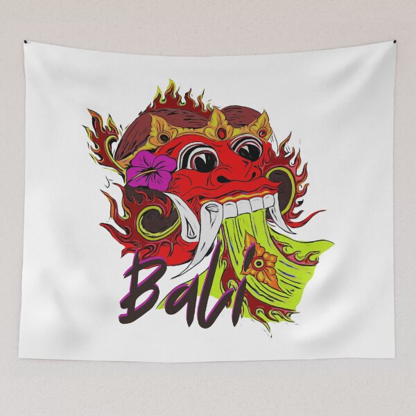 Item preview, Rangda Bali - Colorful Demon Queen - an extraordinary gift designed and sold by LittleAngy.