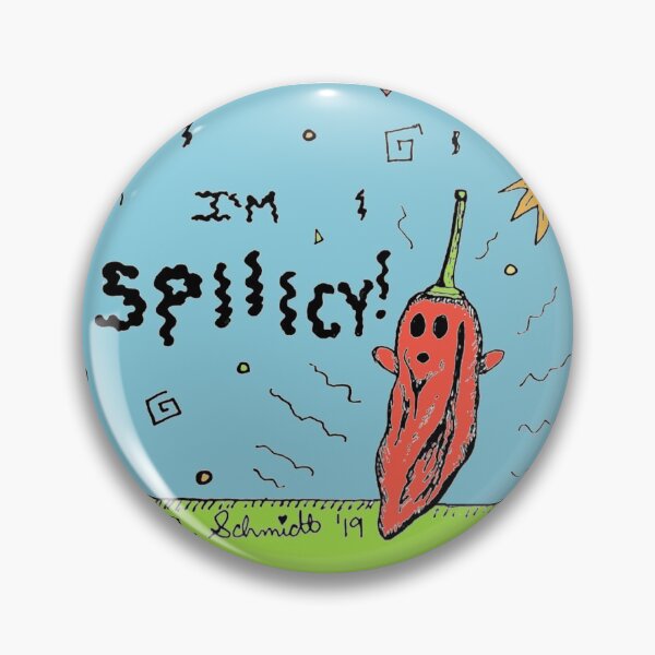 Item preview, Spicy Ghost Pepper designed and sold by Intergalactic Unicorn: Art by Anna Schmidt.