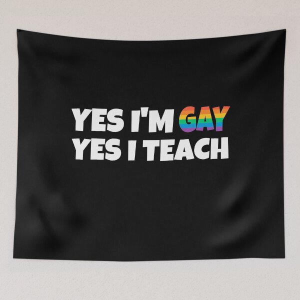 Item preview, Gay Teacher designed and sold by razvigod.