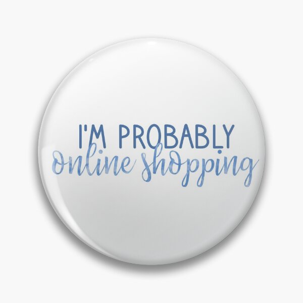 Item preview, I'm probably online shopping - Blue designed and sold by Pr1ncessM.