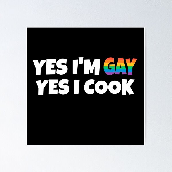 Item preview, Gay Cook designed and sold by razvigod.