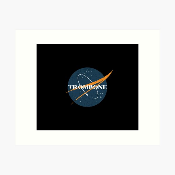 Item preview, Trombone (Space Vintage) designed and sold by orlumbuspirate.