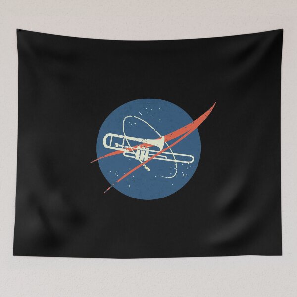 Item preview, Trombone (Space Vintage) designed and sold by orlumbuspirate.
