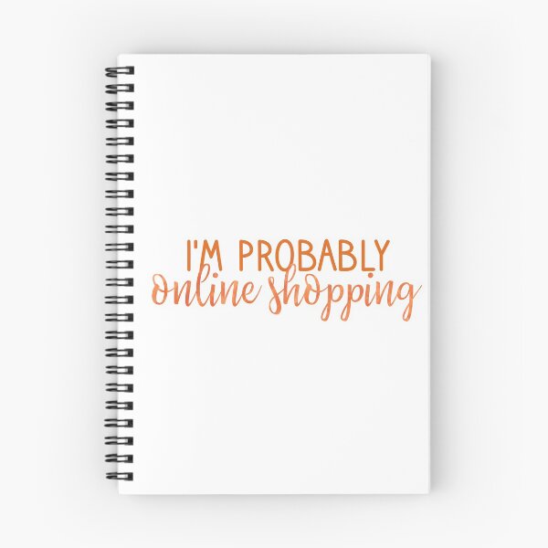 Item preview, I'm probably online shopping - Orange designed and sold by Pr1ncessM.
