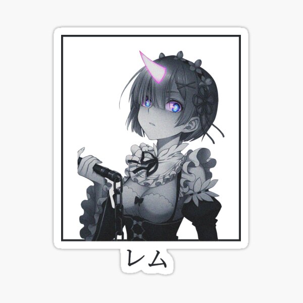 Rem Stickers Redbubble