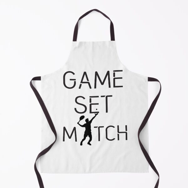 Item preview, Game Set Match, Tennis Player Silhouette designed and sold by 4AllTimes.