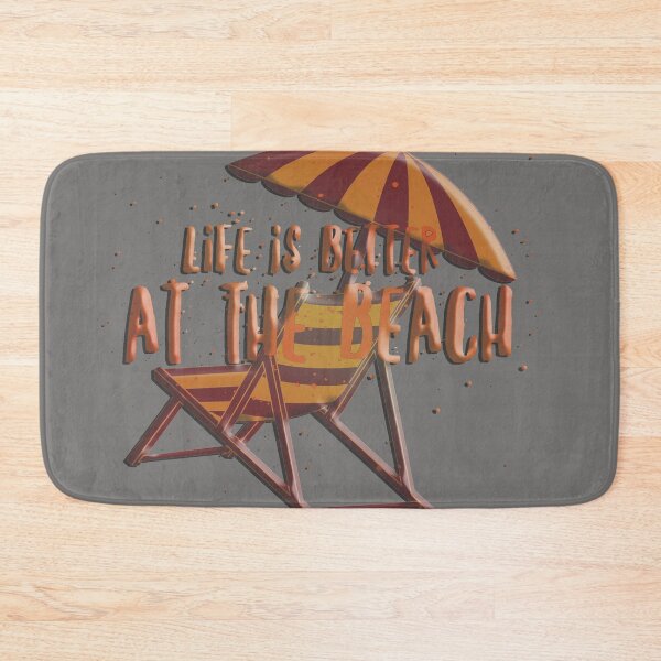 Item preview, LIFE IS BETTER AT THE BEACH designed and sold by FRIforyou.