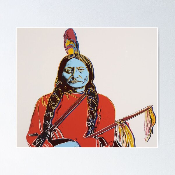 Item preview,  Sitting Bull by AW designed and sold by Peace,Love & Art.