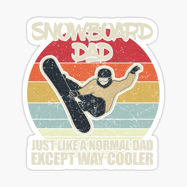 Snowboard Just Enjoy The Ride Sticker