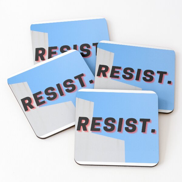 Item preview, "RESIST." V2 Leftist Resistance Mask designed and sold by GreemTeas.