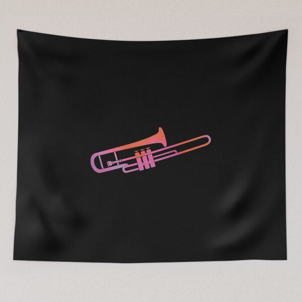 Item preview, Trombone Tie Dye designed and sold by orlumbuspirate.