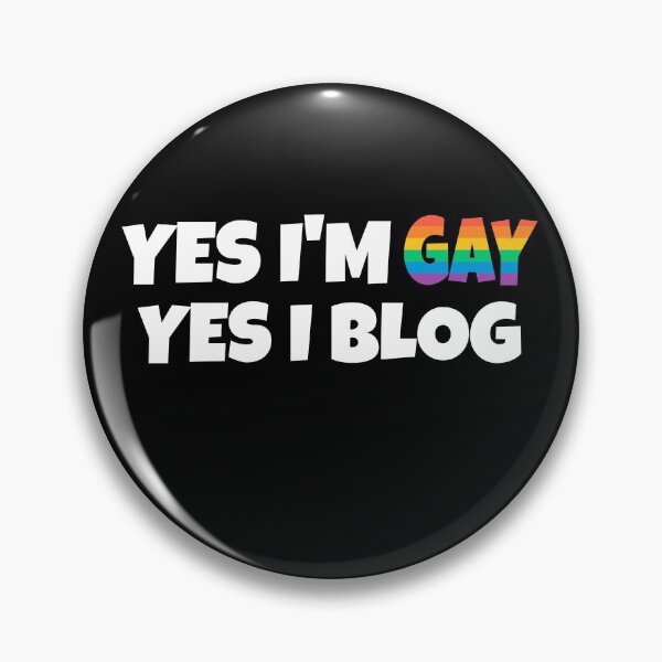 Item preview, Gay Blogger designed and sold by razvigod.