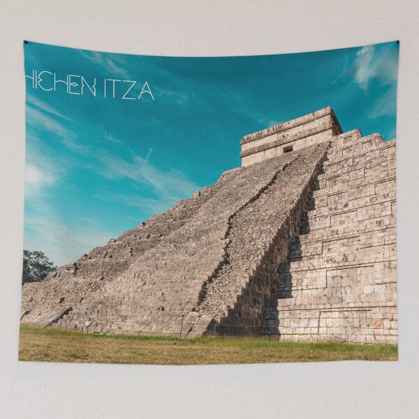 Item preview, Chichen Itza, Yucatan, Mexico Poster Photo designed and sold by Tanguy Dupré.
