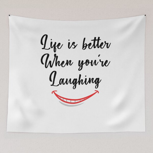 Item preview, Life is better when you're laughing designed and sold by Andrea Lina.