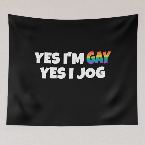 Item preview, Gay Jog designed and sold by razvigod.