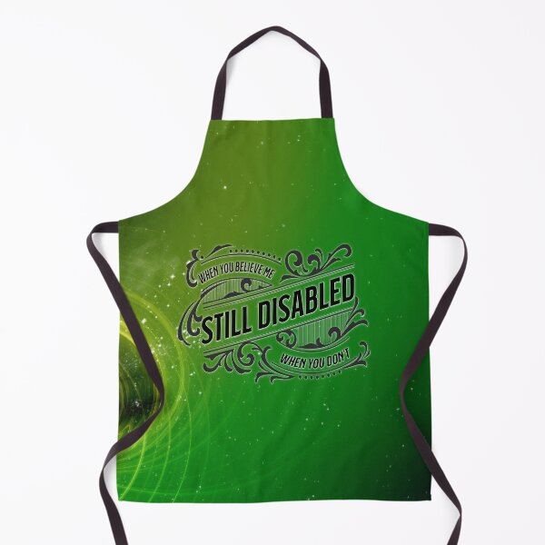 Item preview, Emerald Nebula Believe Me, Still Disabled designed and sold by PrettySickArt.