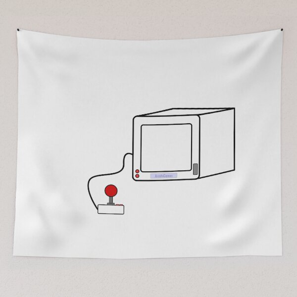Item preview, Retro Gaming Joystick designed and sold by ArashiiGames.