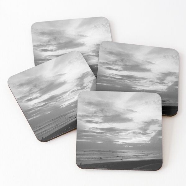 Item preview, Canggu Sunset in Black and White designed and sold by justineb.