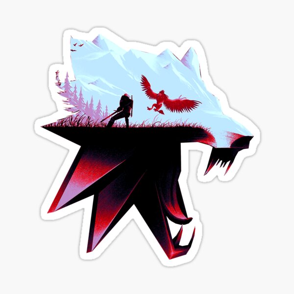 The Witcher Medallion Sticker