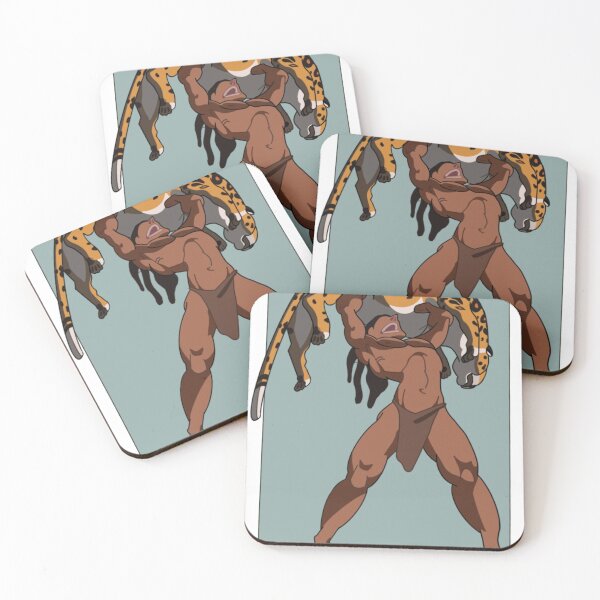 Item preview, Tarzan and Leopard  designed and sold by Our Tangled Life.