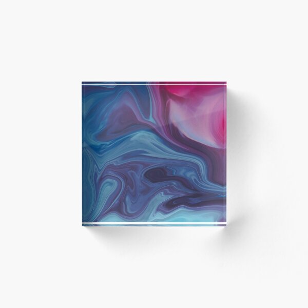 Item preview, Río púrpura (abstracto) designed and sold by Yakdane.